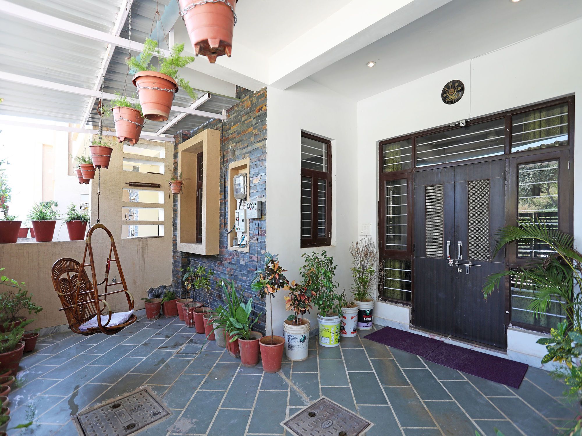 Oyo Home 9777 Duplex Villa Airport Road Udaipur Exterior foto